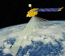 MISR im Orbit auf Terra