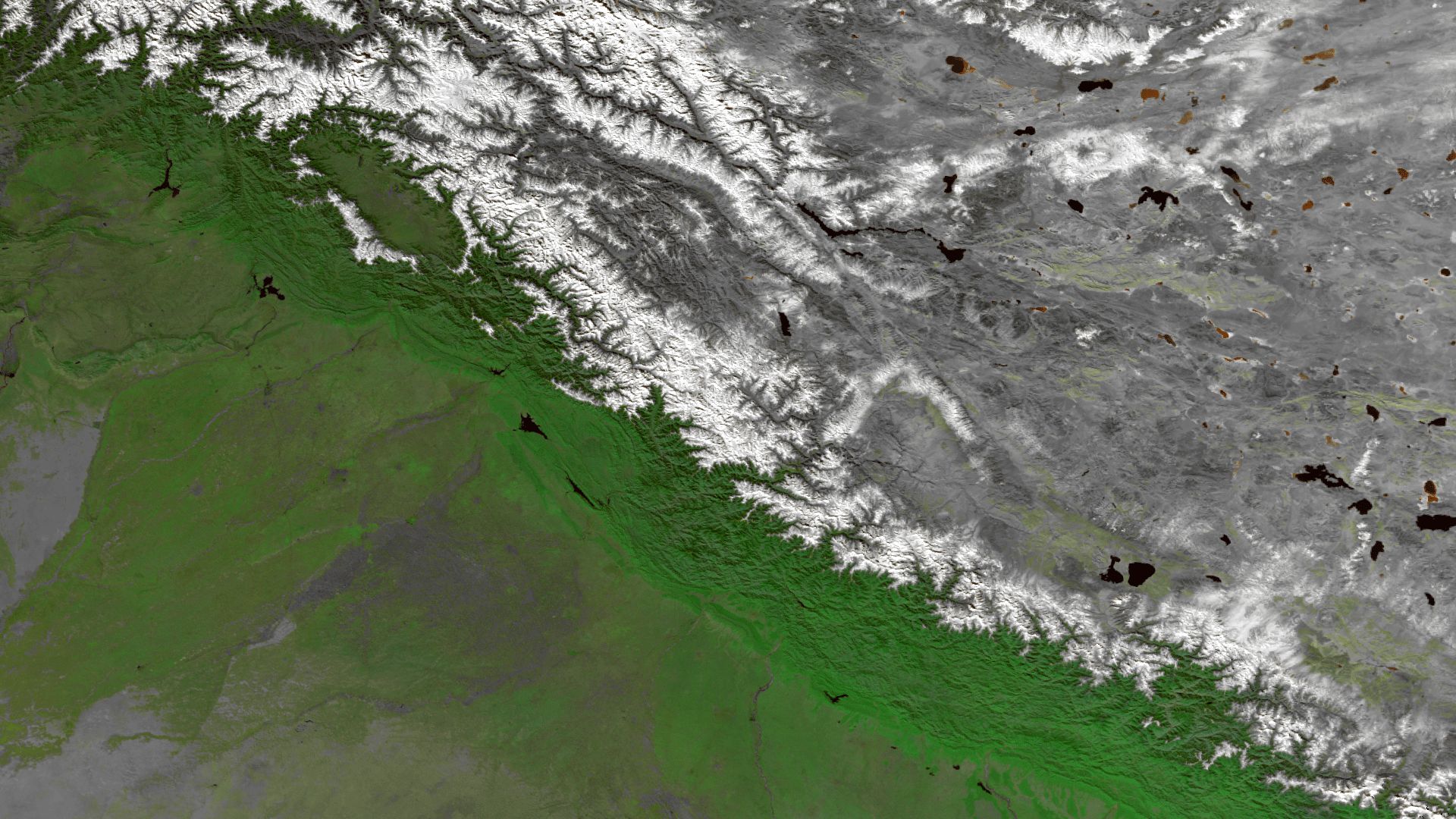 Klimagrenze im Bild: Der Himalaya