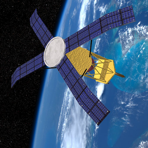 Seastar-Satellit mit dem SeaWiFS-Sensor