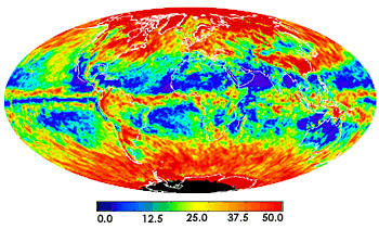 Cloud optical depth