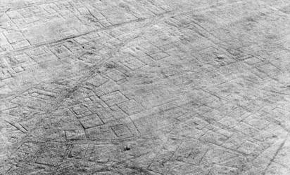 Grundrisse eines r&ouml;mischen Lagerdorfes